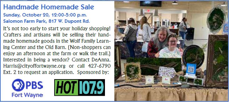 Handmade sale