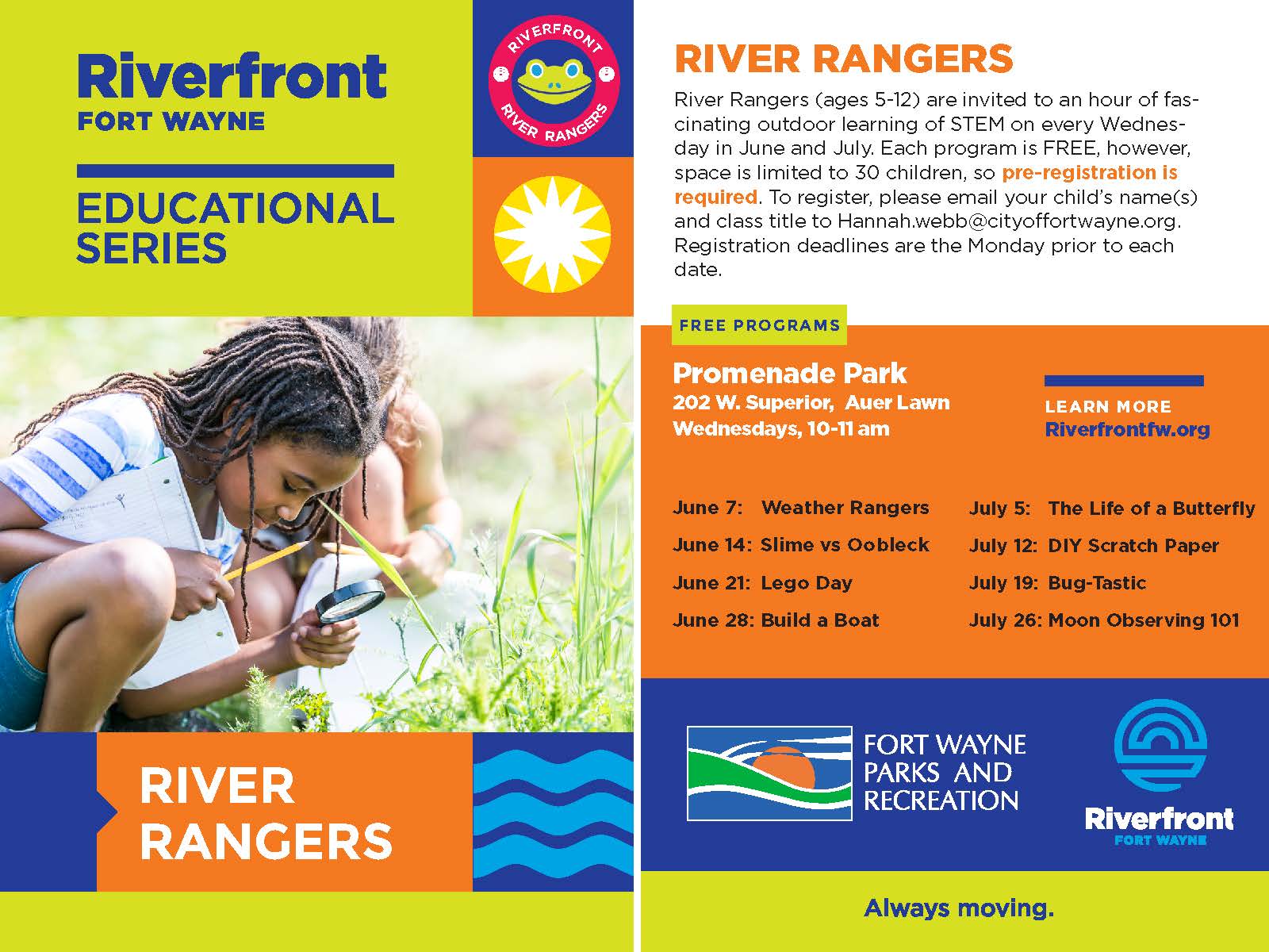 River Rangers web Page 1