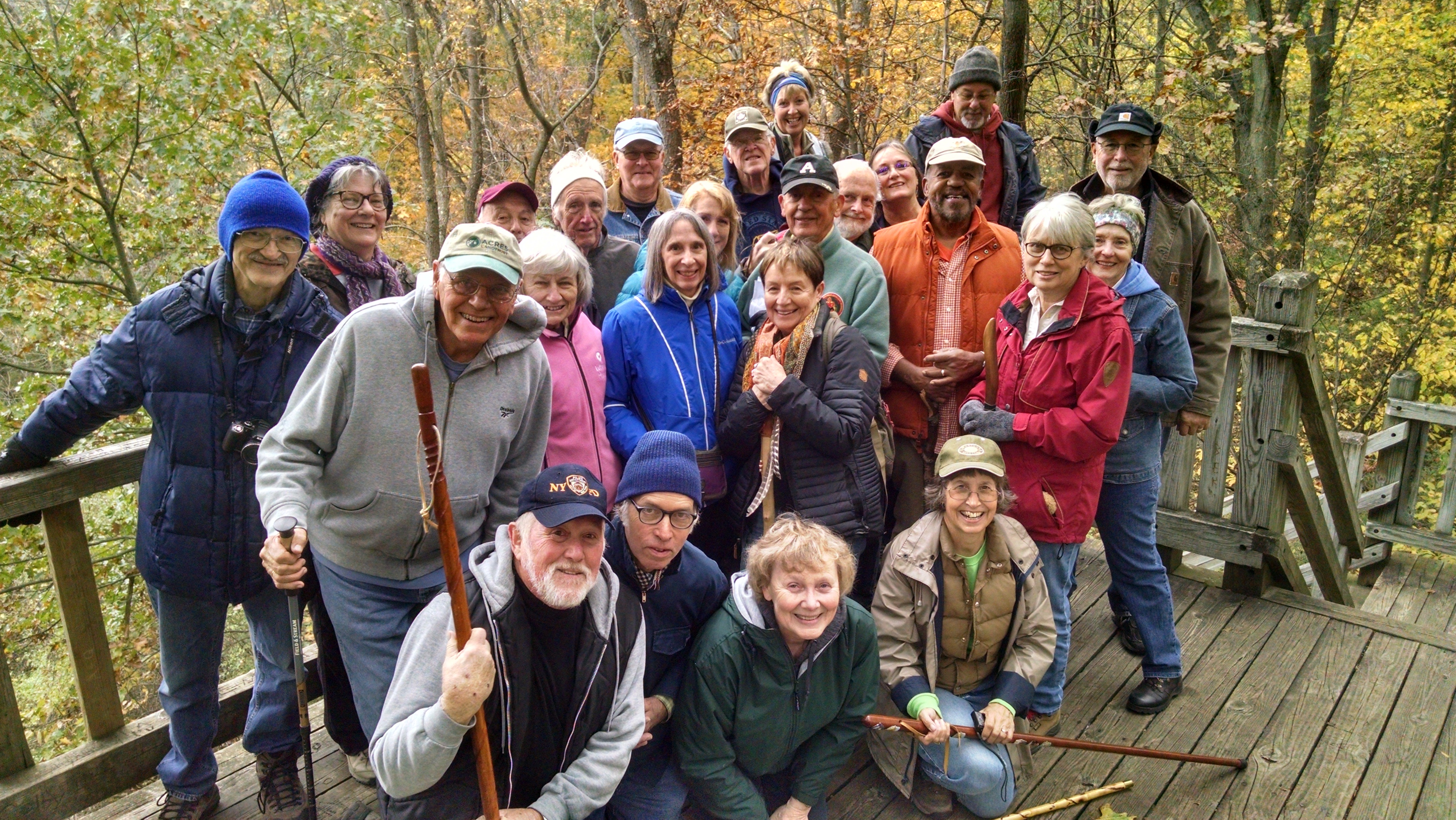 Wild Walkers Pokagon Group Shot