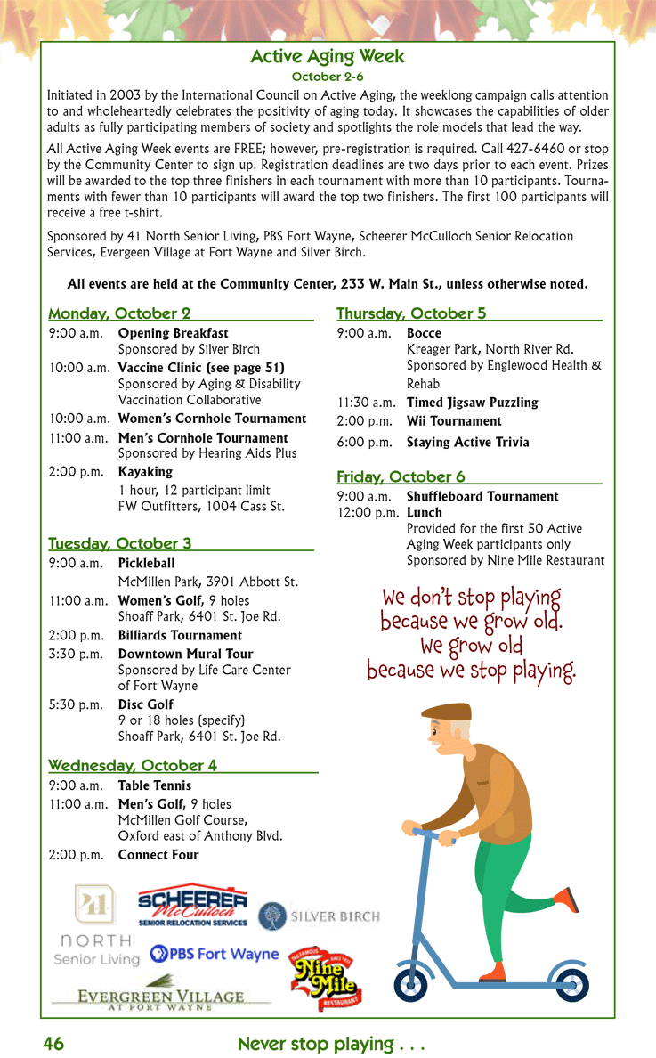 Active Aging Week