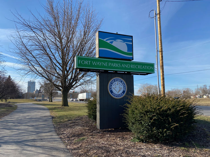 Lawton Park Sign Renovation