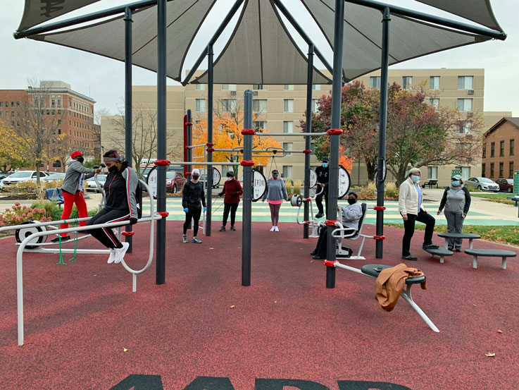 AARP sponsored Fitness Park powered by FitLot - Fort Wayne Parks