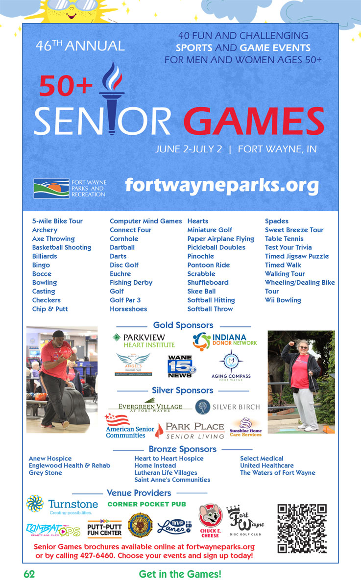 Senior games sum 25