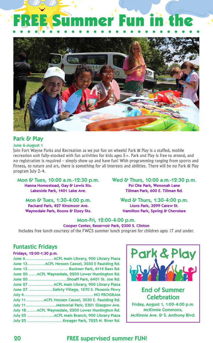 Park Play Summer 25