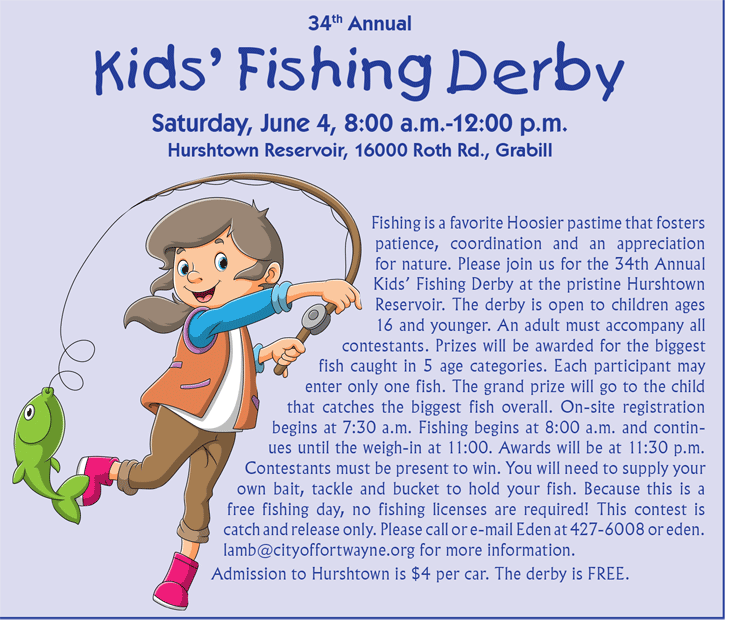 kids fishing derby