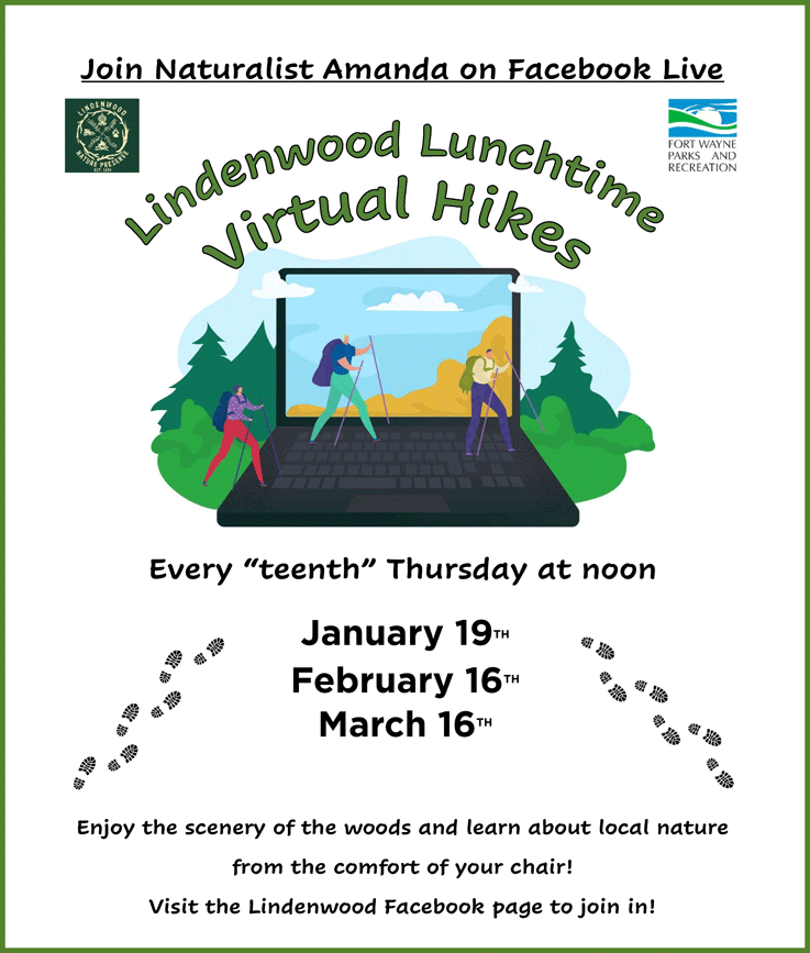 Lindenwood Lunchtime Virtual Hike Jan 2023 sm