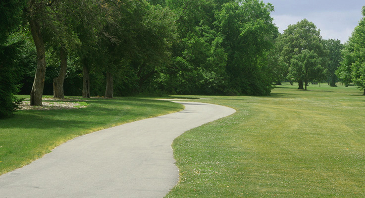 Foster walking path