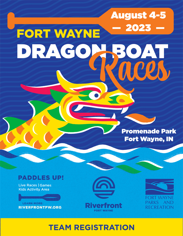 Dragon Boat Racing Fort Wayne 2023