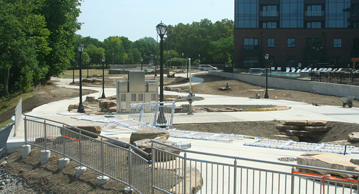 Promenade construction