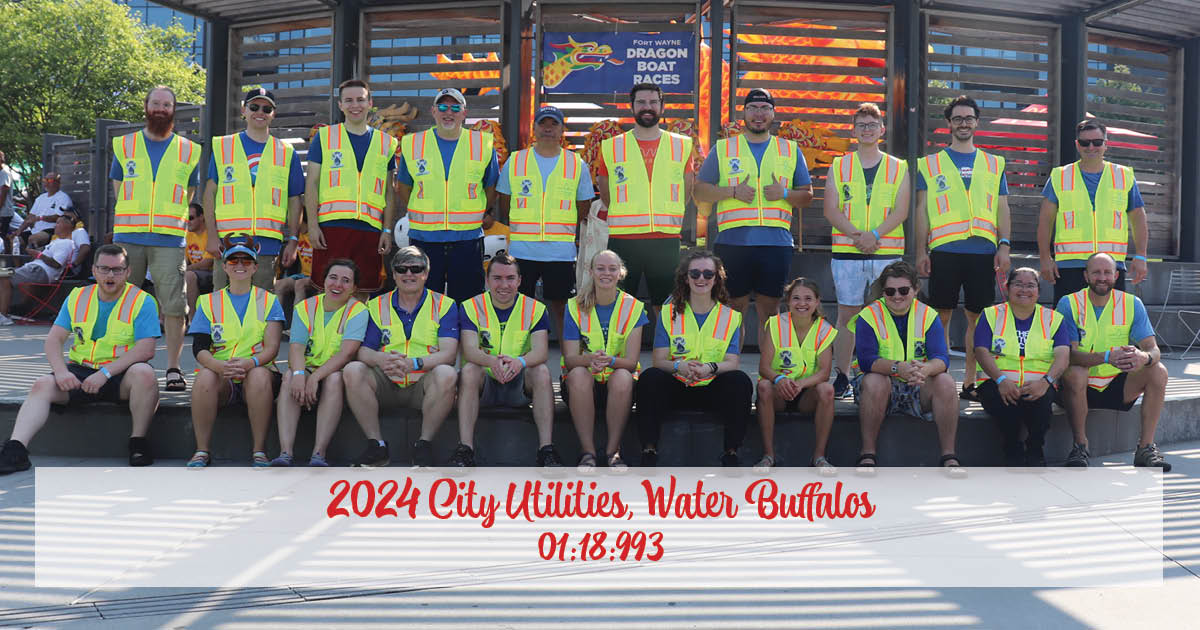 2024 8 City Utilities Water Buffalos team