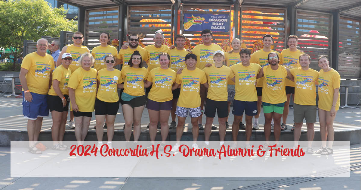 2024 ConcordiaHSDramaClub AlumniFriends team
