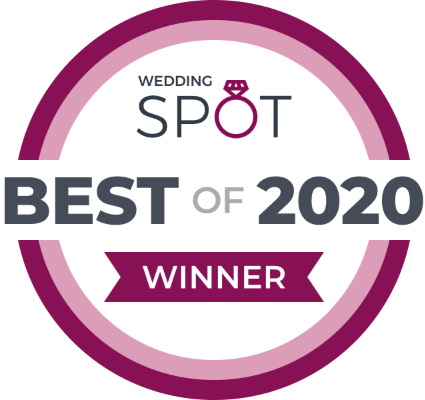 The Wedding Spot award emblem