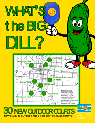 Pickleball courts