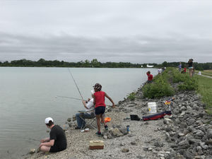 fishing along bank 2