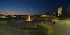 Fountain at Night