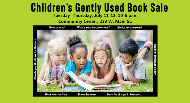 Children Gently Used Book Swap and Sale