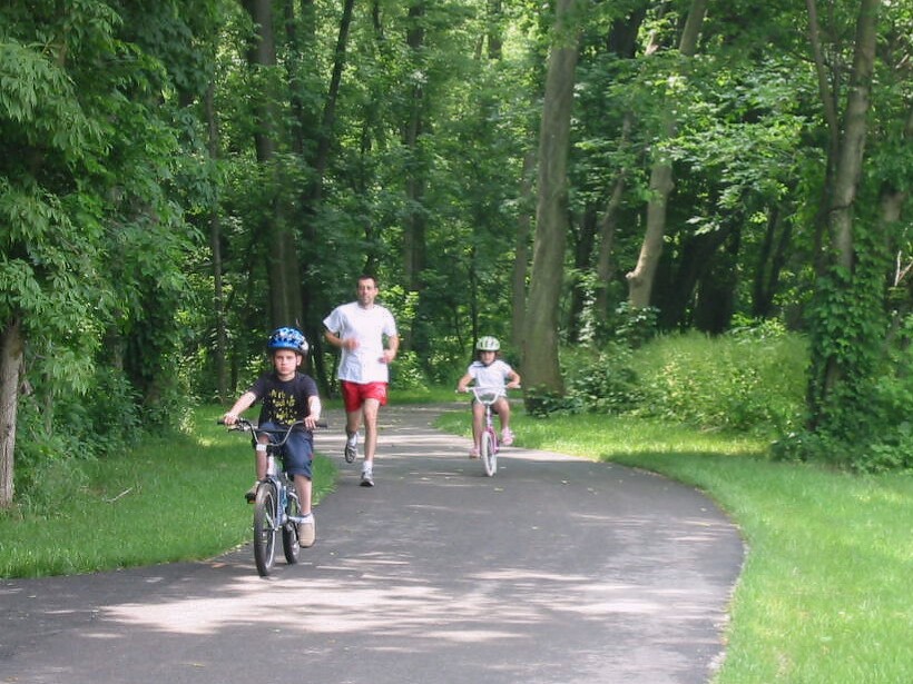 Maumee Family Jog Bike, Rivergreenway, Fort Wayne Trails