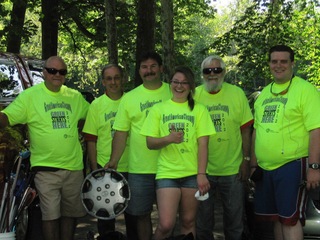 Volunteers Adopt K of C group, Rivergreenway, Fort Wayne Trails