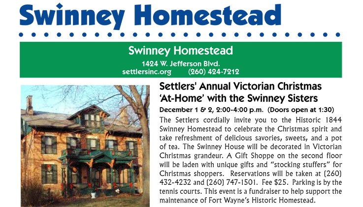 Settlers' Annual Victorian Christmas
